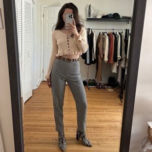Checkered Pants